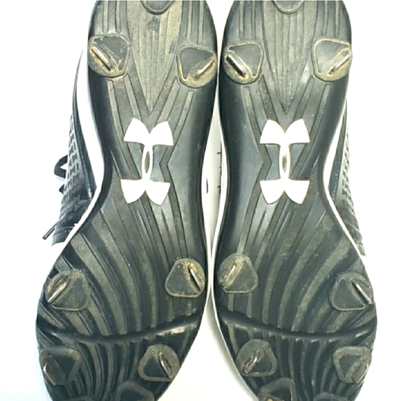 Mens Under Armour Hightop Heater Baseball Cleats - Picture 5 of 7